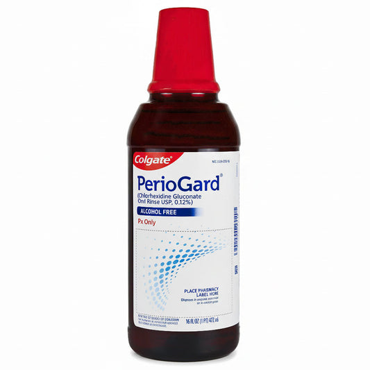 Colgate PerioGard Chlorhexidine Gluconate Mouthwash Oral Rinse, Mint Flavor 16 oz (Rx)