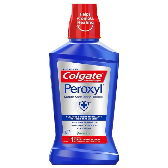 Colgate Peroxyl Sore Mouth Oral Rinse 16 oz