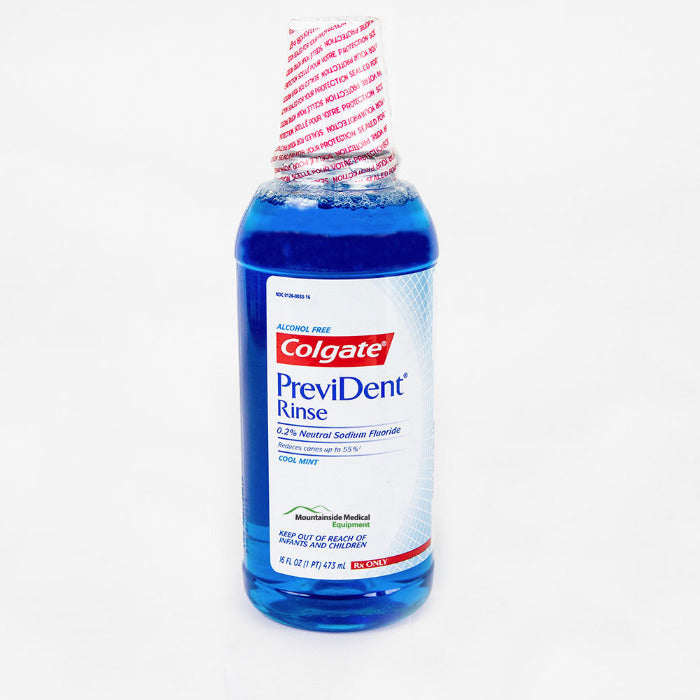 Colgate PreviDent Dental Oral Rinse, Cool Mint 16 oz (RX)