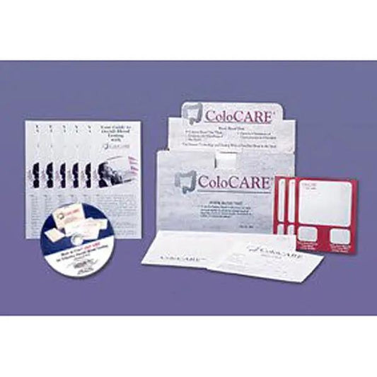 ColoCare Screening Pack Colorectal Cancer Screening Fecal Occult Blood Test (FOBT) Stool Sample 250 Tests