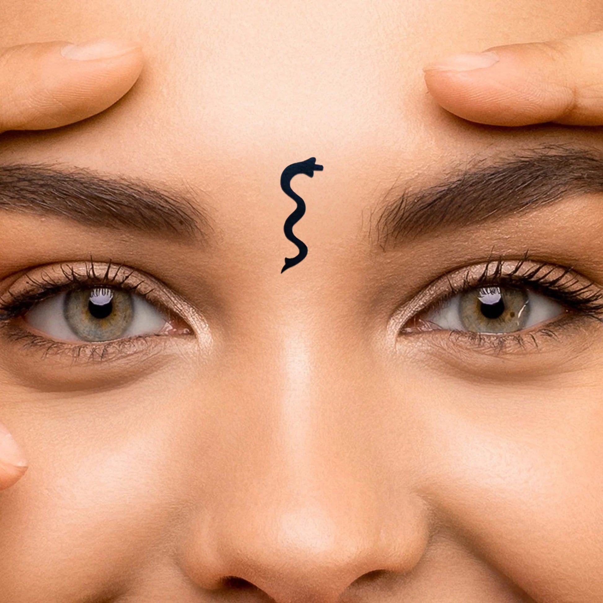 Comet Busters Black Snake PVC Bindis 20mm – Reusable Bindi BIN269