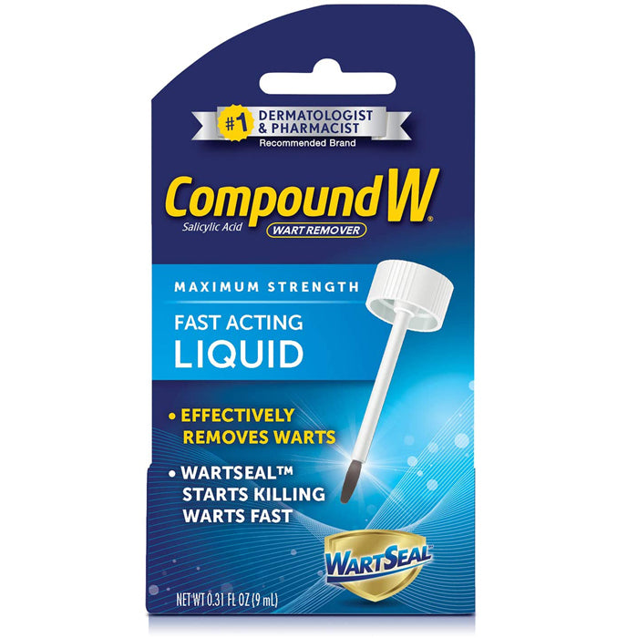 Compound W Plus Wart Remover Brush-on Liquid
