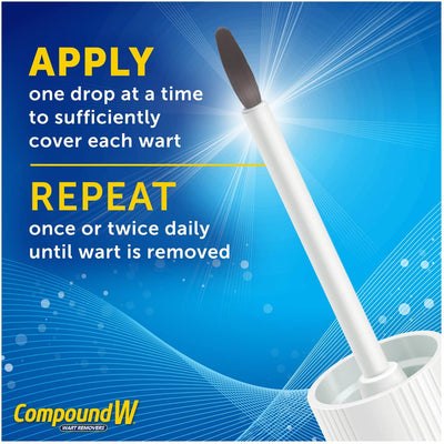 Compound W Plus Wart Remover Brush-on Liquid