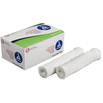 Conforming Stretch Gauze Bandge Rolls, Non-Sterile