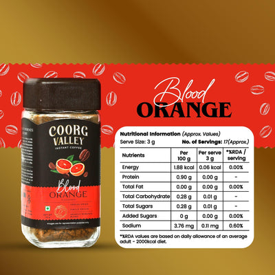 Blood Orange Instant Coffee | 50g