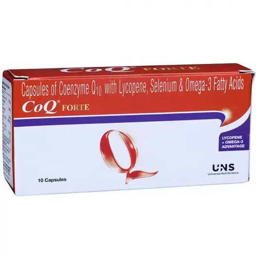 CoQ Forte Soft Gelatin - 10 Capsule