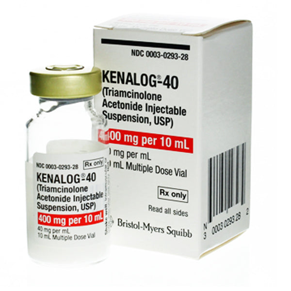Kenalog Injection 40 mg Multiple-Dose Vial 10 mL (Rx)