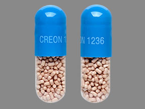 Creon DR (Pancrelipase) Capsules 36,000 USP Uniys 100/Bottle (RX)