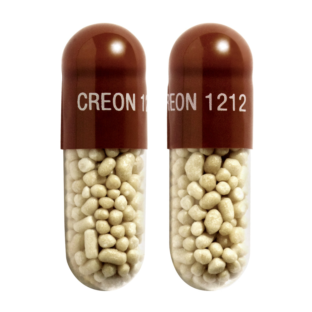 Creon DR (Pancrelipase) Capsules 12,000 USP Units 100/Bottle (RX)