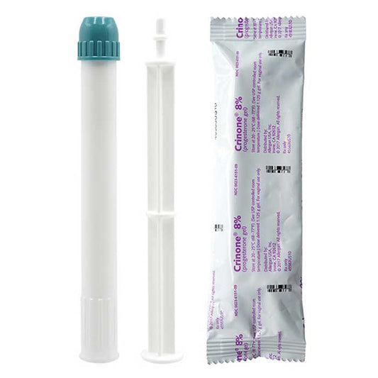 Crinone Progesterone Gel 8% Single Tubes 1.125 gm x 15/Box (RX)