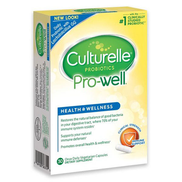 Culturelle Health and Wellness Probiotic with 15 Billion Cells