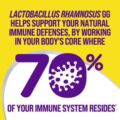 Culturelle Digestive Health Daily Probiotic Capsules with Lactobacillus GG 14 Count