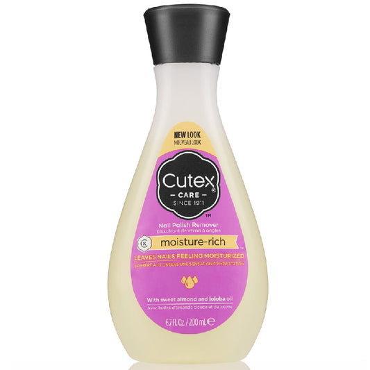 Cutex Moisturized Nail Polish Remover with Sweet Almond, Jojoba Oil and Vitamin E