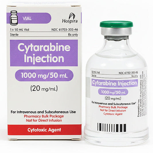 Cytarabine Injection 1000 mg per 50 mL Multi-dose Vial  50 mL by Pfizer Injectables (RX)