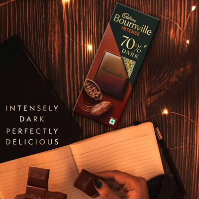 Cadbury Bournville Rich Cocoa 70% Dark Chocolate Bar