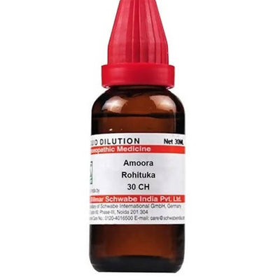 Dr. Willmar Schwabe India Amoora Rohituka Dilution