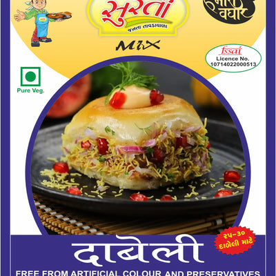Surtimix Authentic Dabeli Masala | Ready To Eat 190 gms