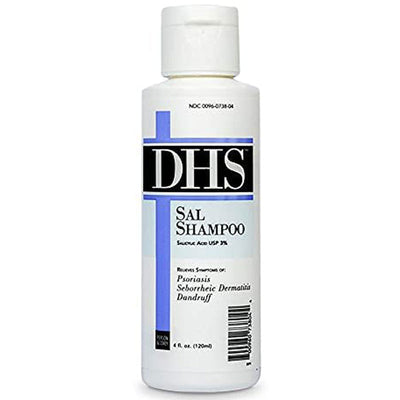 DHS Salicylic Acid 3% Scalp Psoriasis Treatment Shampoo 4 oz