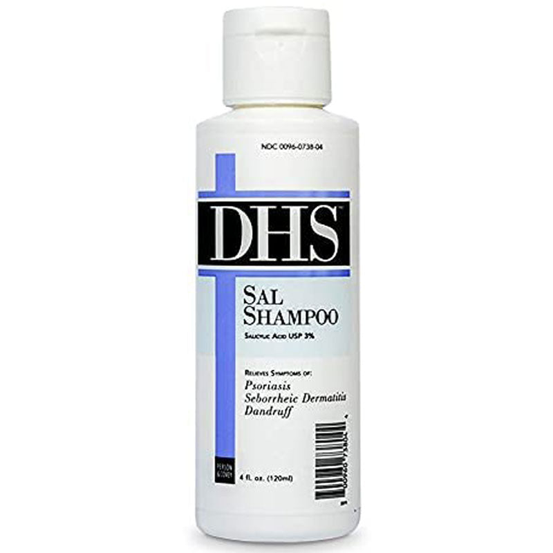DHS Salicylic Acid 3% Scalp Psoriasis Treatment Shampoo 4 oz