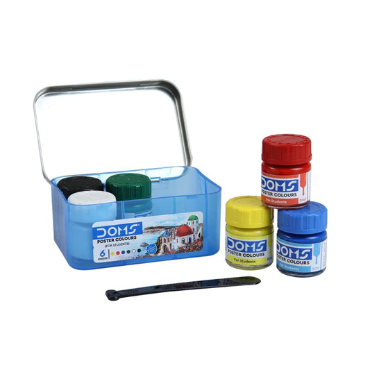Doms Poster Colours - Multicolour - 6 Shades