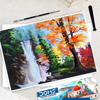 Doms Poster Colours - Multicolour - 6 Shades