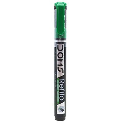 Doms Refilo Non-Toxic Hi-Tech Refillable Permanent Marker Pen