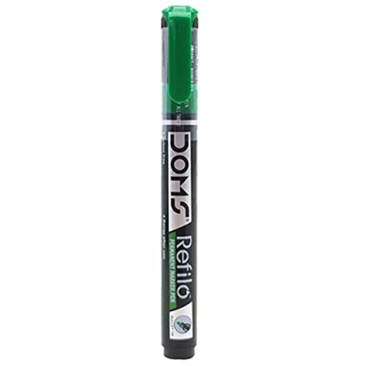 Doms Refilo Non-Toxic Hi-Tech Refillable Permanent Marker Pen
