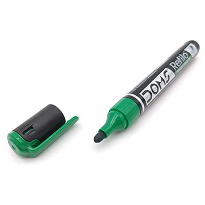 Doms Refilo Non-Toxic Hi-Tech Refillable Permanent Marker Pen