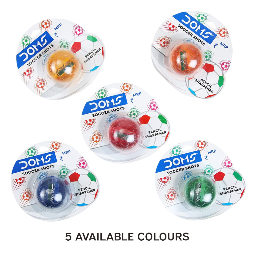 Doms Soccer Shots Pencil Sharpner
