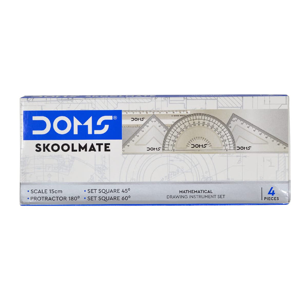 Doms Skoolmate Mathematical Drawing Instrumet Set