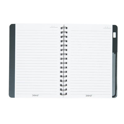 Doms 70GSM 1 Subject Ruled Wiro Binding Notebook - 160 Pages, Pack of 1