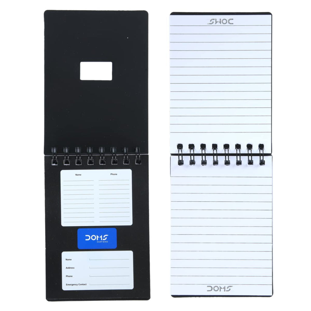 Doms Wiro Binding Notebook -  Pocket Book