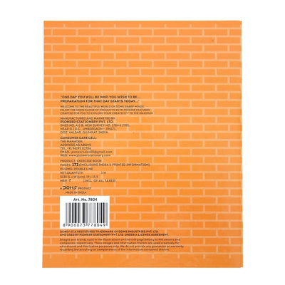 Doms Brown Cover Notebook - Double Line