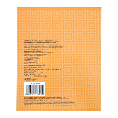 Doms Brown Cover Notebook - Plain