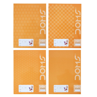 Doms Brown Cover Notebook - A5 - Unruled