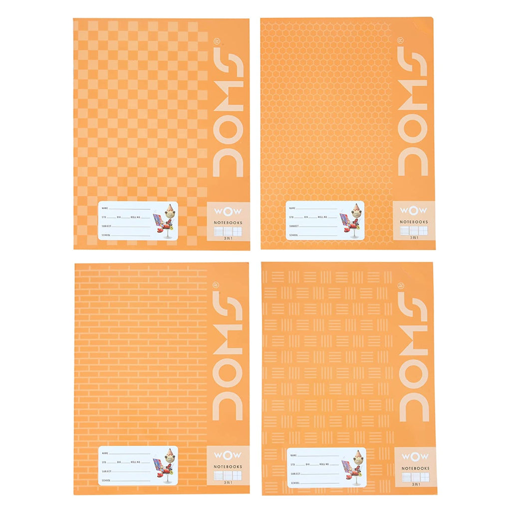 Doms Brown Cover Notebook