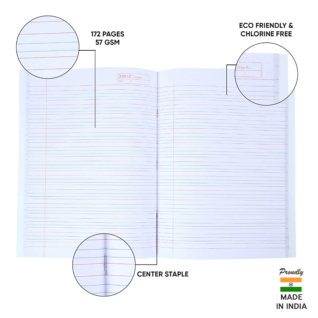 Doms Brown Cover Notebook