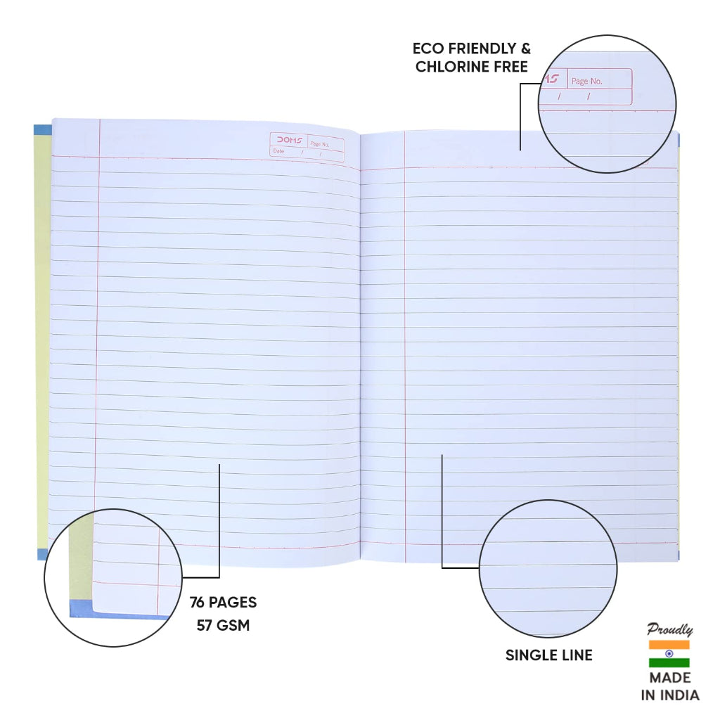 Doms Cities Transportation Design Notebook - Single Line