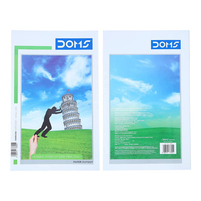 Doms Paper Cutouts Series Notebook - Single Line