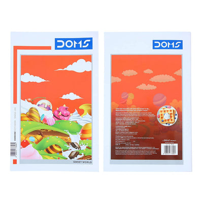 Doms Sweet World Series Notebook - Single Line