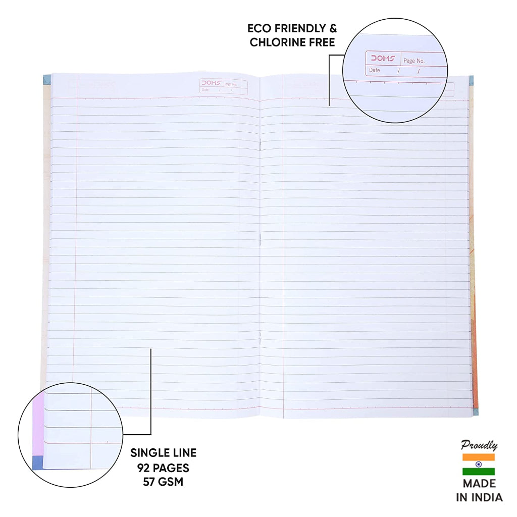 Doms Bridges Series Notebook - Single Line