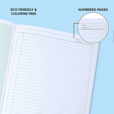 Doms Graph Book - Graphical Square- One Side Ruled