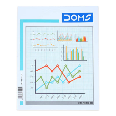 Doms Graph Book - Graphical Square- One Side Ruled