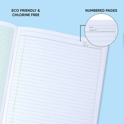Doms Graph Book - Graphical Square- One Side Ruled