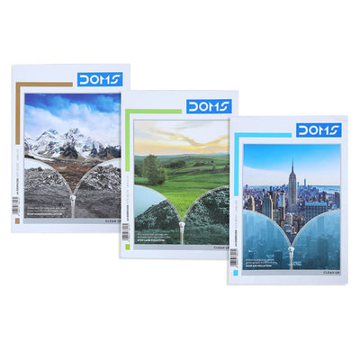 Doms Clean Up Series Notebook - A4 - Unruled