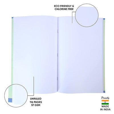 Doms Clean Up Series Notebook - A4 - Unruled