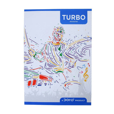 Doms Rock Star Series Notebook - A4 - Unruled