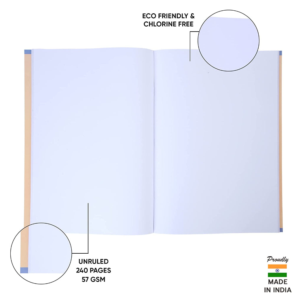 Doms Rock Star Series Notebook - A4 - Unruled