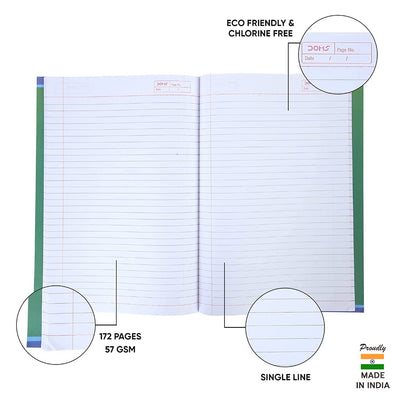 Doms The Power Of Sport Series Notebook - A4 - Single Line