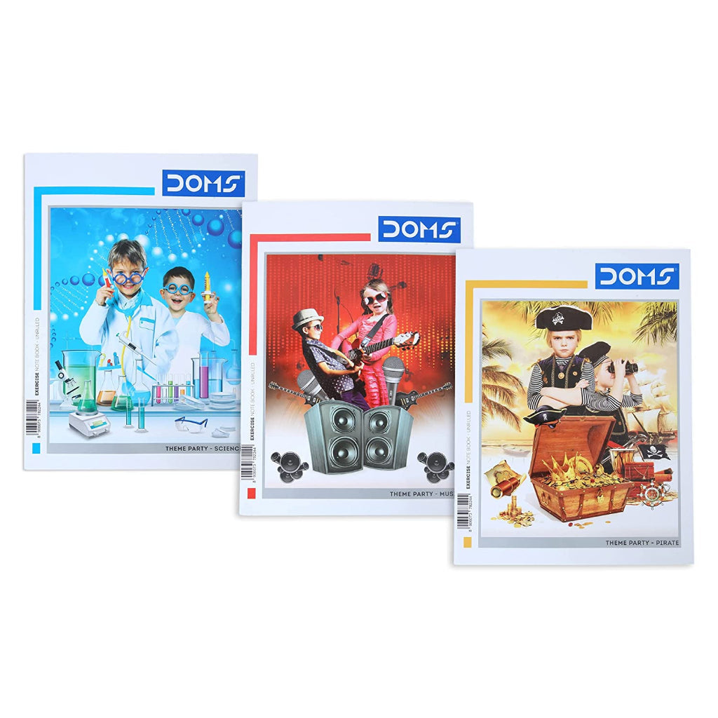 Doms Theme Party Series Notebook -  Unruled